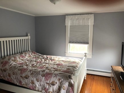 Dennis Port Cape Cod vacation rental - Upstairs bedroom; queen bed and tv