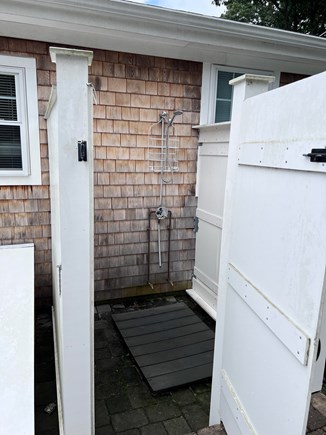 North Falmouth Cape Cod vacation rental - Outside shower