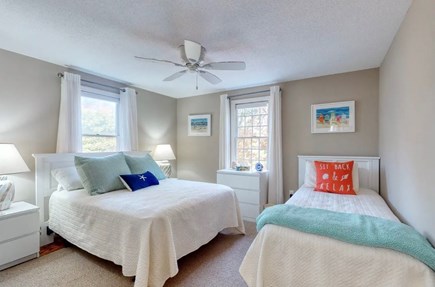 Eastham Cape Cod vacation rental - 1st floor bedroom with full bed and twin bed