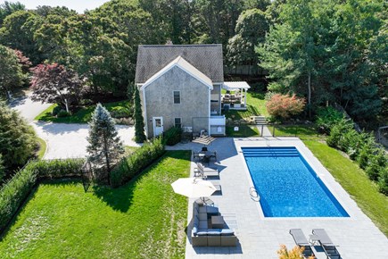 Brewster Cape Cod vacation rental - Amazing yard and pool area