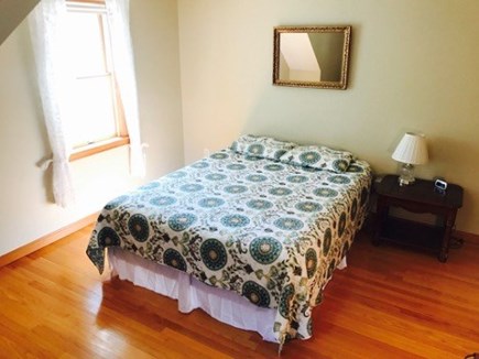 Wellfleet Cape Cod vacation rental - Upstairs bedroom with queen bed and AC