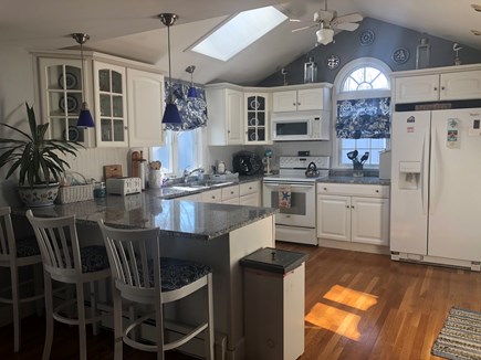 Falmouth, Maravista Cape Cod vacation rental - full kitchen w/ breakfast bar and all the amenitiescoffee bar