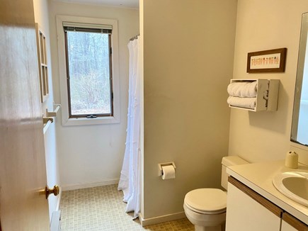 East Orleans Cape Cod vacation rental - Bathroom with stall shower- Downstairs