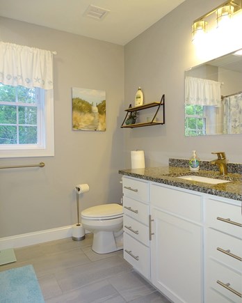 Dennis Cape Cod vacation rental - Upstairs full bathroom with tub