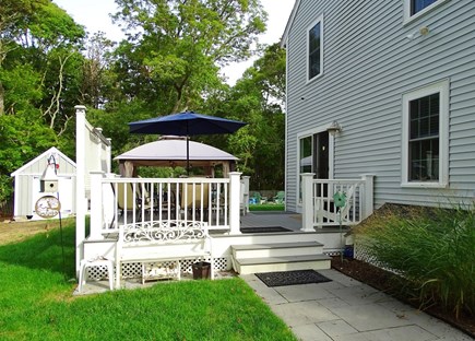 Dennis Cape Cod vacation rental - Grill out and dine on the deck 