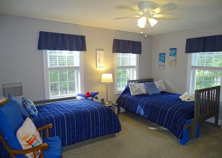 Dennis Cape Cod vacation rental - Spacious twin bedroom with trundle bed 