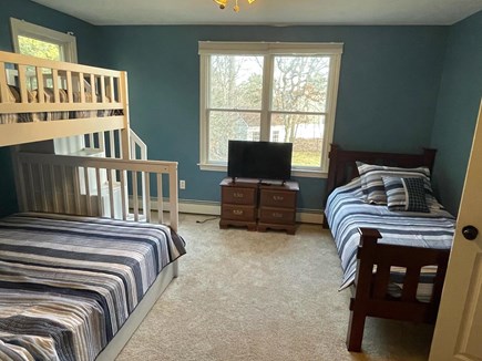 Falmouth Cape Cod vacation rental - Upstairs BR w/ Twin/Full bunk + trundle & Twin