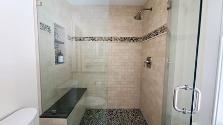 Wellfleet Cape Cod vacation rental - First floor ensuite bathroom with shower