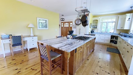 Wellfleet Cape Cod vacation rental - Wonderful kitchen with large center island