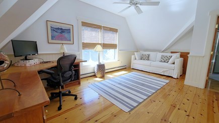 Wellfleet Cape Cod vacation rental - Second floor open loft with sleep sofa and desk