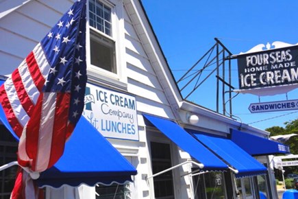 Centerville Cape Cod vacation rental - Enjoy famous Four Seas Ice Cream - 5 minutes from Take It Easy