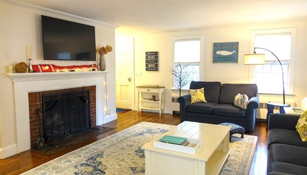 East Falmouth Cape Cod vacation rental - Spacious, comfortable living room.