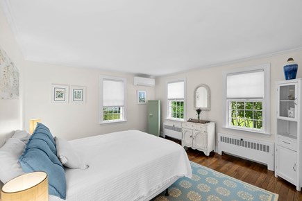 East Falmouth Cape Cod vacation rental - Light-filled first floor bedroom with queen.
