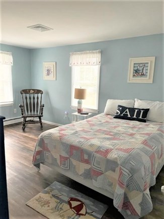 Dennis Port Cape Cod vacation rental - 2nd floor bedroom with queen and 2 bunks