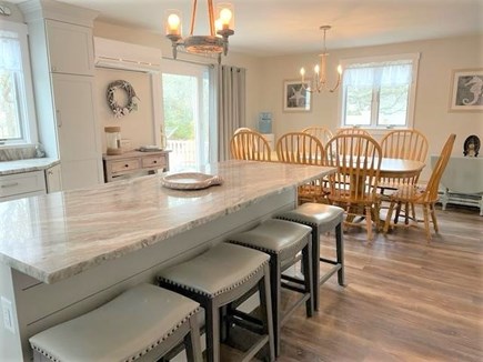 Dennis Port Cape Cod vacation rental - Dining area next to kitchen and open to living room