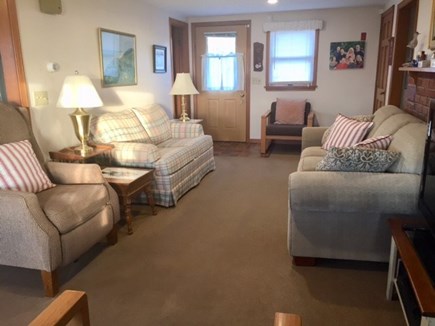 Eastham Cape Cod vacation rental - Looking towards the front door, from the dining room.