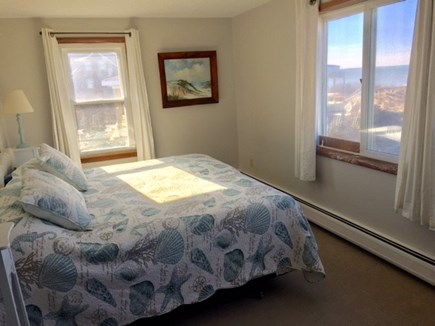 Eastham Cape Cod vacation rental - Upstairs Bedroom King bed. Ocean views.