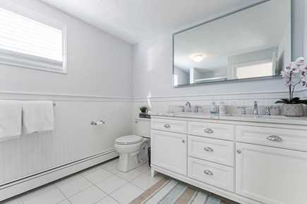 Sandwich Cape Cod vacation rental - Downstairs bathroom.