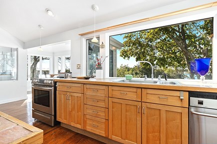 West Yarmouth Cape Cod vacation rental - Main kitchen on second floor