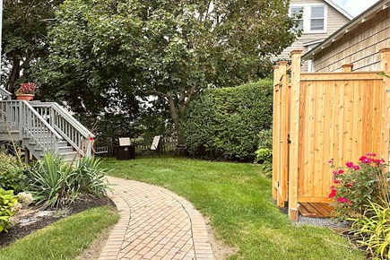 West Yarmouth Cape Cod vacation rental - Path to Guest Cottage and Outdoor Shower