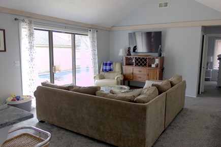 New Seabury Cape Cod vacation rental - Living Room with large screen smart tv