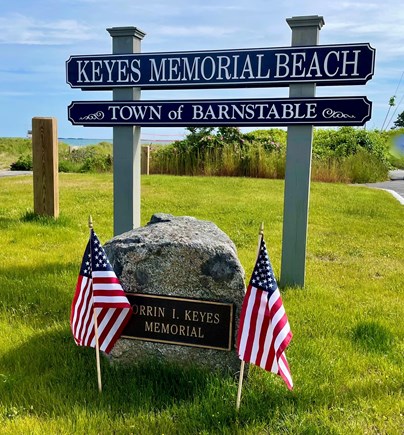 Hyannis Cape Cod vacation rental - Keyes Beach at the end of the street