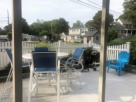 Hyannis Cape Cod vacation rental - Overlooking the patio and pool
