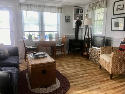 Hyannis Cape Cod vacation rental - Living Area w/ pull out couch