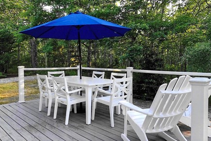 Brewster Cape Cod vacation rental - Conservation land behind house to explore.