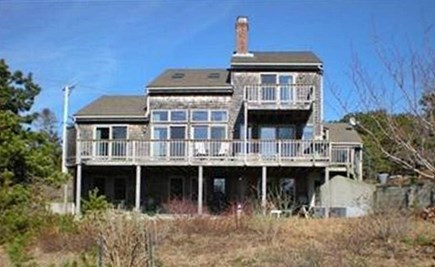 North Truro Cape Cod vacation rental - Back of house