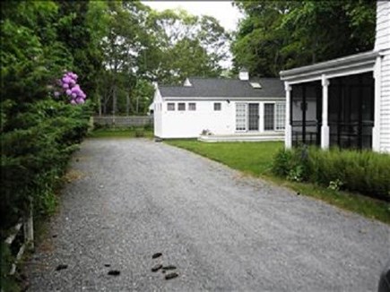 Cotuit Village SWEET Cottage! Cape Cod vacation rental - Driveway to Cottage