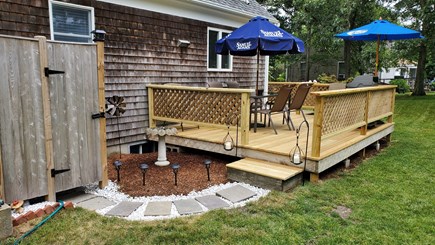 W. Chatham Cape Cod vacation rental - Outdoor deck with grill