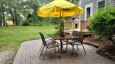 W. Chatham Cape Cod vacation rental - Patio with table