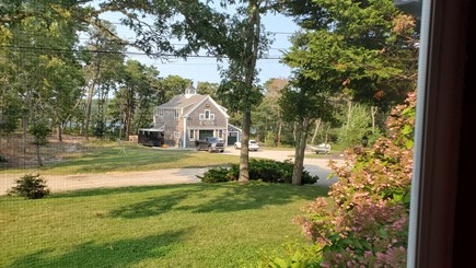 W. Chatham Cape Cod vacation rental - Looking out at Goose Pond from front door