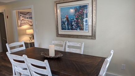W. Chatham Cape Cod vacation rental - Dining area in kitchen