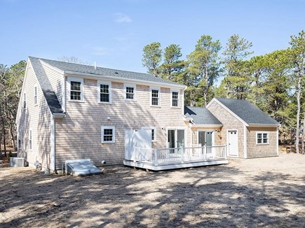 Eastham Cape Cod vacation rental - Backyard - with beautiful double deck and outdoor shower