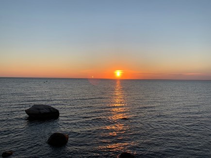 Eastham Cape Cod vacation rental - Beautiful sunset - bayside beach