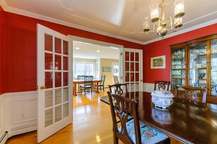 East Sandwich Cape Cod vacation rental - French doors off Kitchen open into formal Dining Room