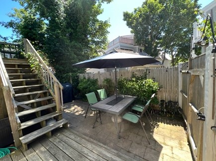 Provincetown Cape Cod vacation rental - Back Patio - Great for outdoor dining!