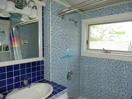 Provincetown Historic District Cape Cod vacation rental - Bathroom, shower, tub