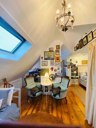 Provincetown Historic District Cape Cod vacation rental - Single bed here on the left under the skylight. Cozy.