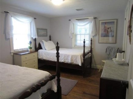 South Yarmouth Cape Cod vacation rental - Twin 4 post beds in the guest bedroom