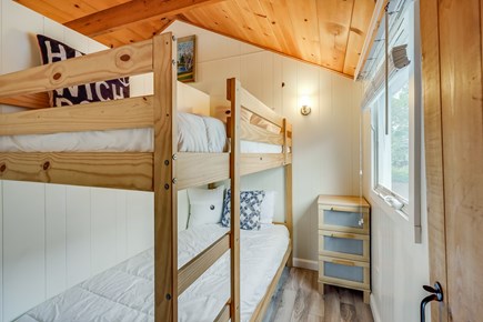 Harwichport Cape Cod vacation rental - Bunk room, small but functional.