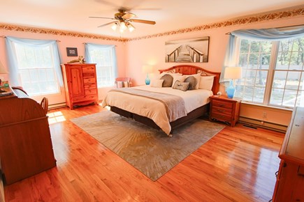 Truro Cape Cod vacation rental - Primary Bedroom w/ King Bed and Private Bath