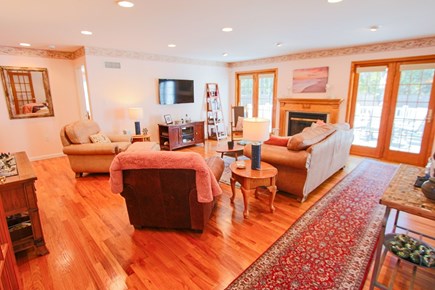 Truro Cape Cod vacation rental - Main Floor Living Room<br/>