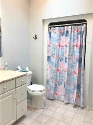 East Falmouth Cape Cod vacation rental - Large bathroom with skylight.