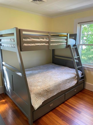 West Yarmouth Cape Cod vacation rental - Twin over full bunk bedroom