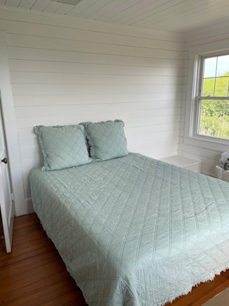West Yarmouth Cape Cod vacation rental - Queen shiplap room with Lewis Bay view