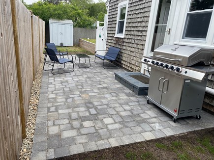 Yarmouth Cape Cod vacation rental - Relax on new patio with gas grill and outdoor shower