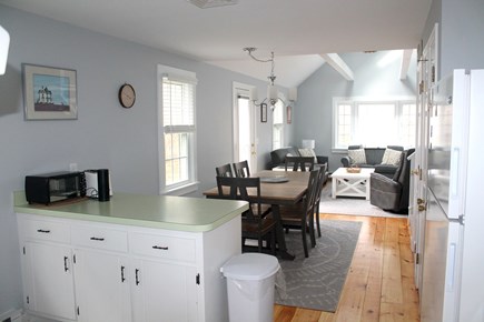 Eastham, First Encounter - 365 Cape Cod vacation rental - Kitchen / Dining / Living Room